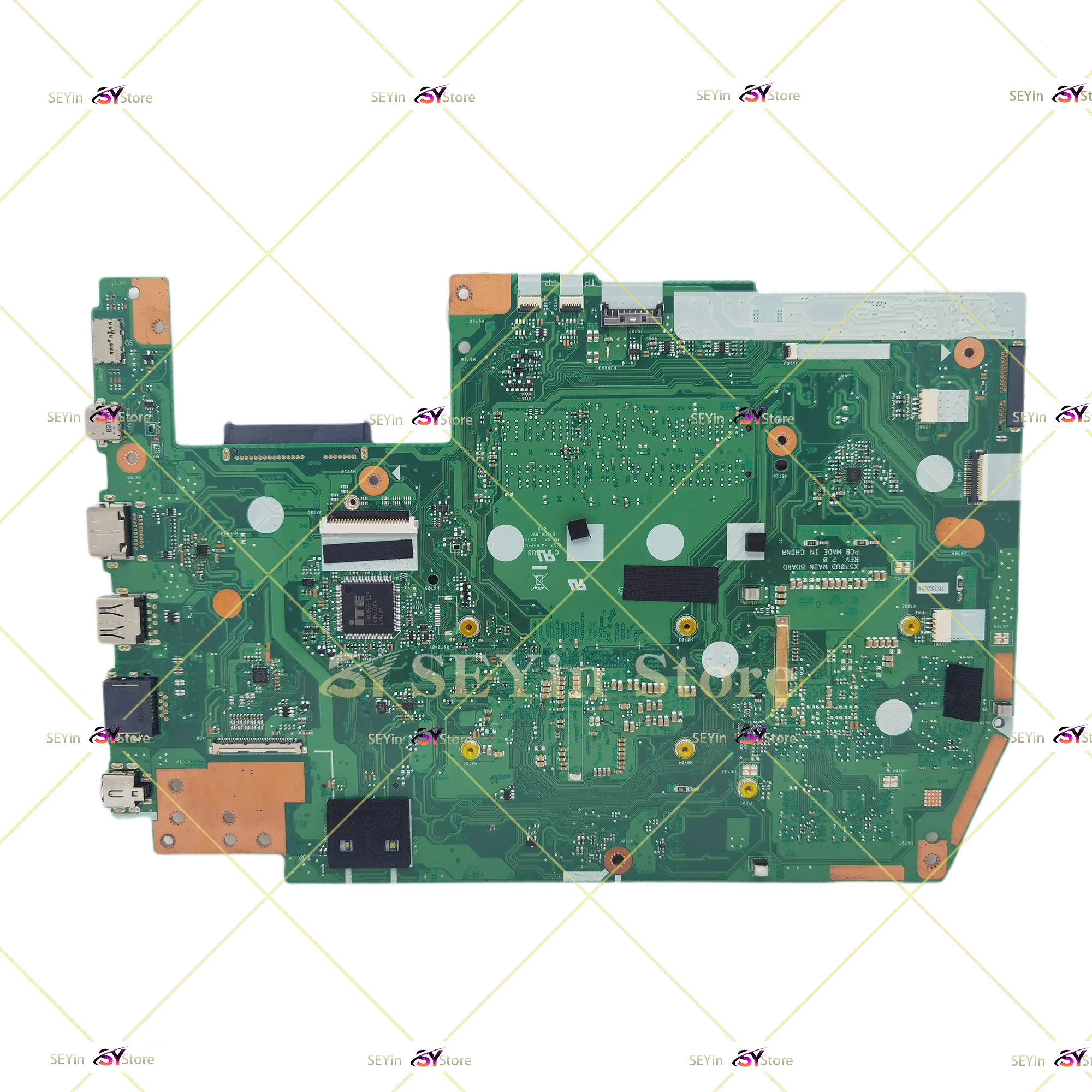 X570UD Notebook Mainboard For ASUS TUF YX570U YX570UD X570U FX570U FX570UD Laptop Motherboard I5 I7 8th Gen GTX1050