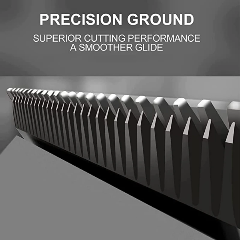 10 # ,30 # ,15 # ، 4FC # ، 5FC # ، 7FC #   العناية بالكلاب السوداء، شفرة قص الحيوانات الأليفة قابلة للفصل متوافقة مع Wahl KM، Most Andis، Oster A5 Clippers