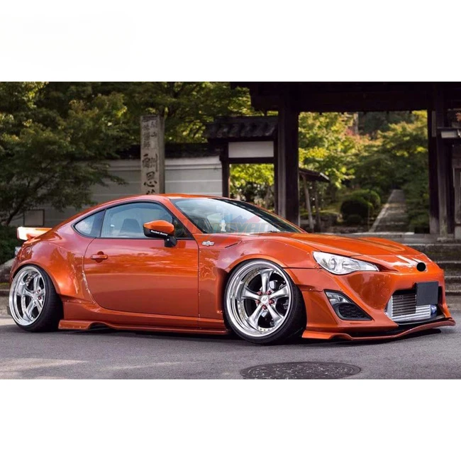 High quality rocket bunny ABS wide body kit car bumpers  for Toyota GT86 BRZ