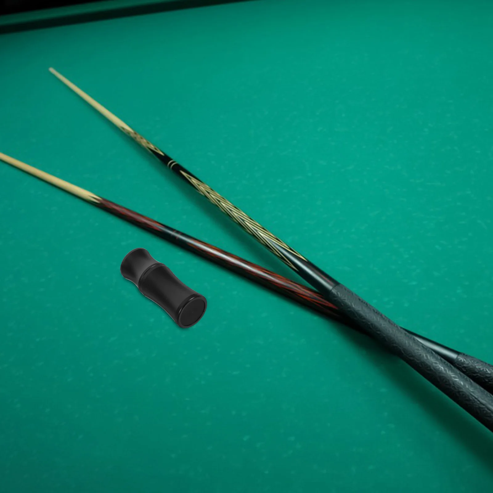

Heavy Duty Pool Cue Joint Protector Plastic Billiard Cue Tip Sleeve with Anti-Slip Grip for Snooker and Billiards Players