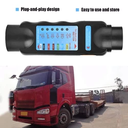 12V Trailer Socket Detector 7 Pin Towing Light Circuit Tester Synchronized Display Plug Connector For RV Plug And Play