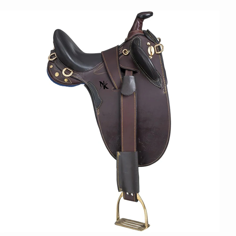 Race Grade Australian Saddle, Leather Saddle, Wooden Saddle Frame, Custom Knee Support, Professional Choice