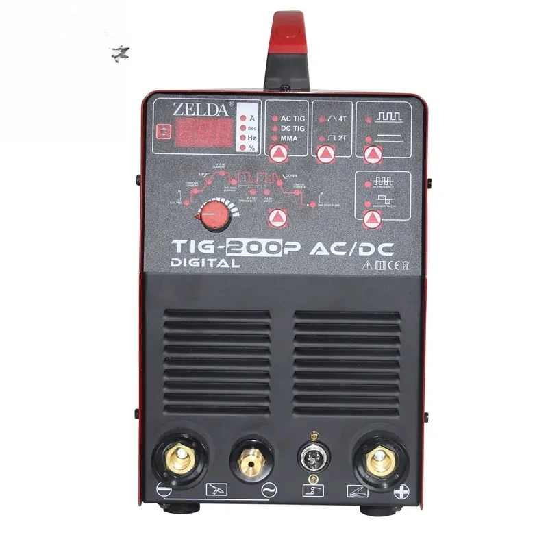 Welding Machine 200A Inverter AC DC Pulse TIG MIG Stick Welder for Aluminum Stainless Steel Professional Industrial Home DIY view 4