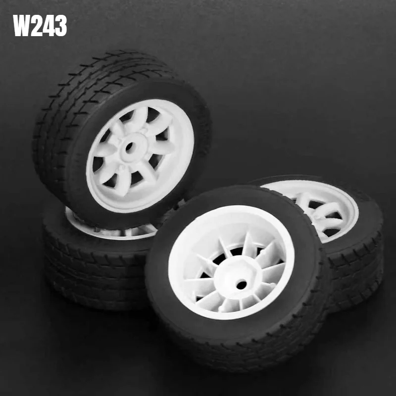 

Комплект резиновых шин Tamiya RC 1/10 M-Chassis 60D для серий M/MF/MB/XM, универсальные запчасти для тюнинга