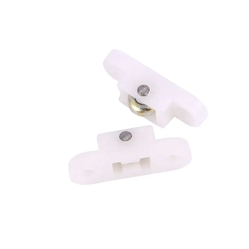 A74E-40 Pcs Door Window Cabinet Single Sliding Metal Roller Wheel 8Mm Dmr.