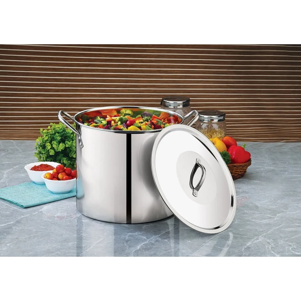 12 Quart Stainless Steel Stockpot 6