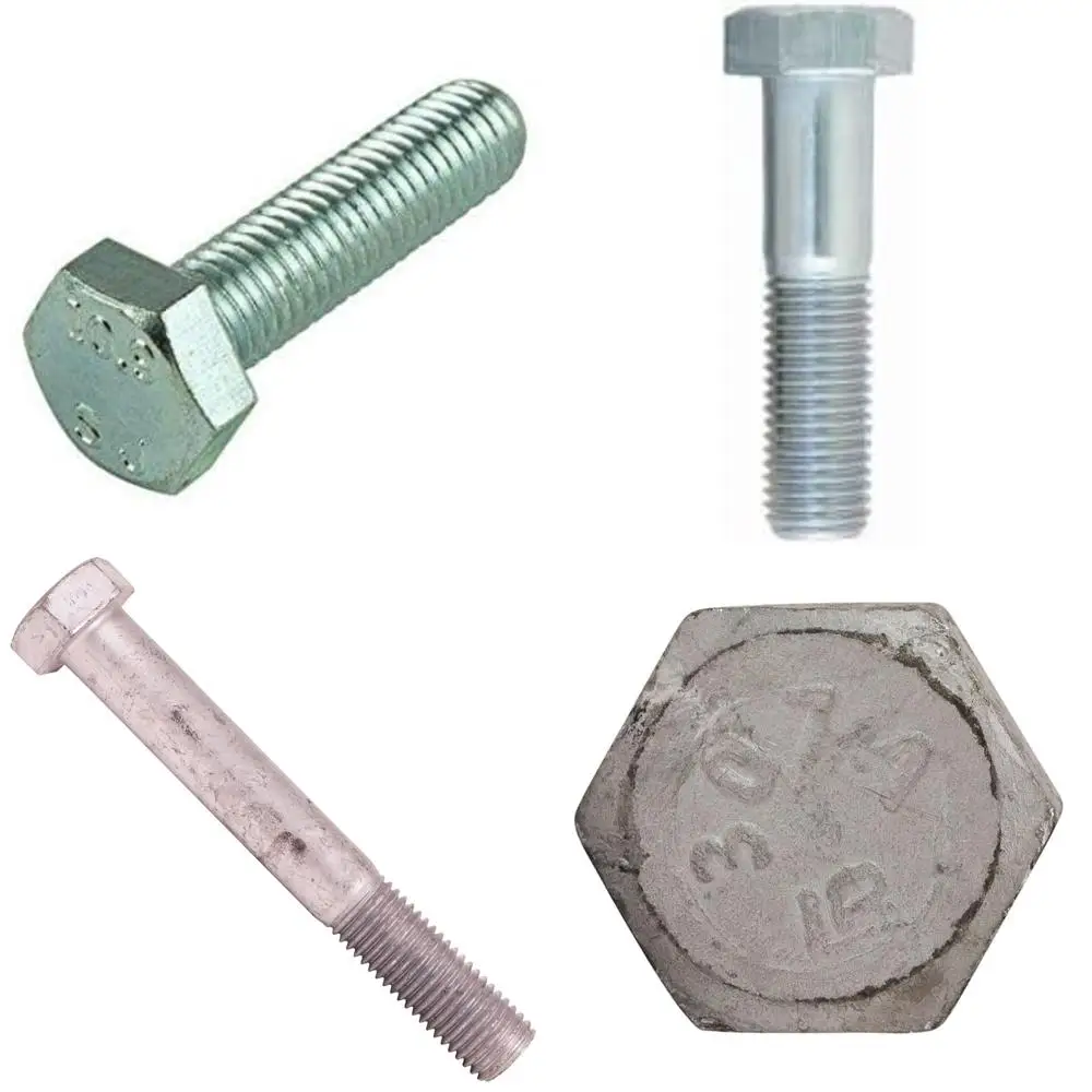 

Zinc Plated Coarse Thread Metric Class 8.8 Hex Cap Screws M8-1.25 x 10mm, 300 Pieces, Fully Threaded DIN 933, High Strength Fast