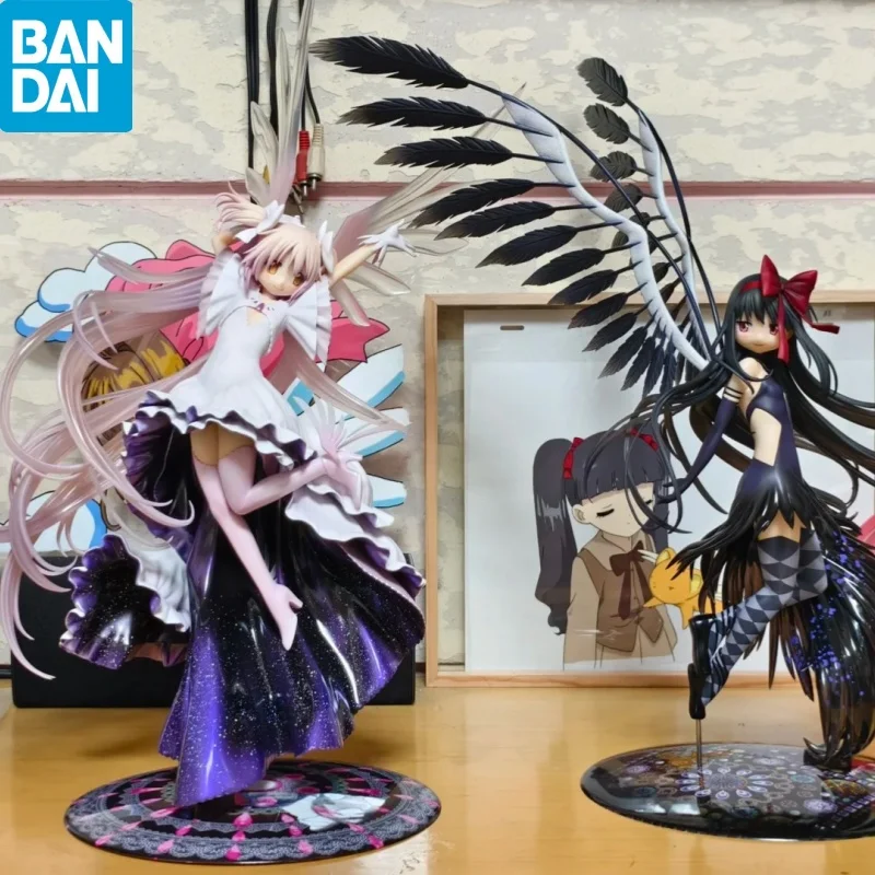 أنيمي مادوكا ماجيكا الشكل الأصلي بانداي عمل تمثال اللعب بريستو كانام مادوكا Akemi Homura عيد الميلاد هدية جامع دمية نموذج