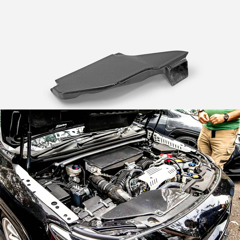 Carbon cooling air duct For Subaru VBH WRX S4 OEM P Type cooling air duct lightweight car accessories