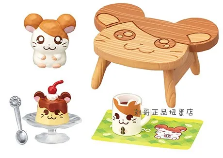 Figuras de Gashapon de Japón para niños, juguetes de cápsula para habitación de hámster, RE-MENT, decoración de escritorio