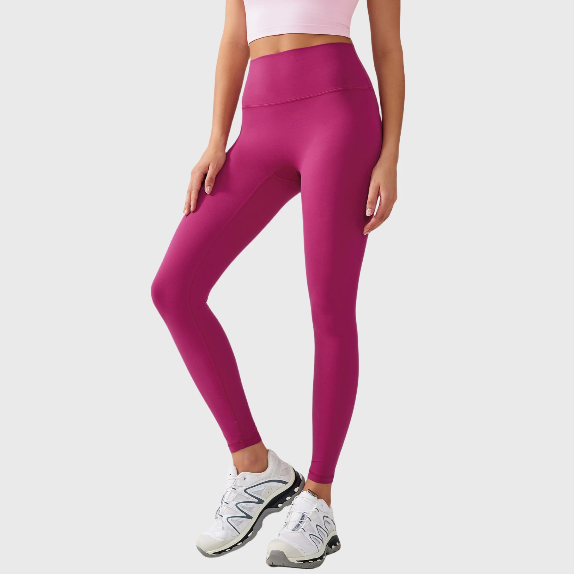 Free Size Yoga Pants Women 2025 New One Size Naked Feeling Gym Leggings Hip Lift Sports Fitness Pants Running Workout Leggings