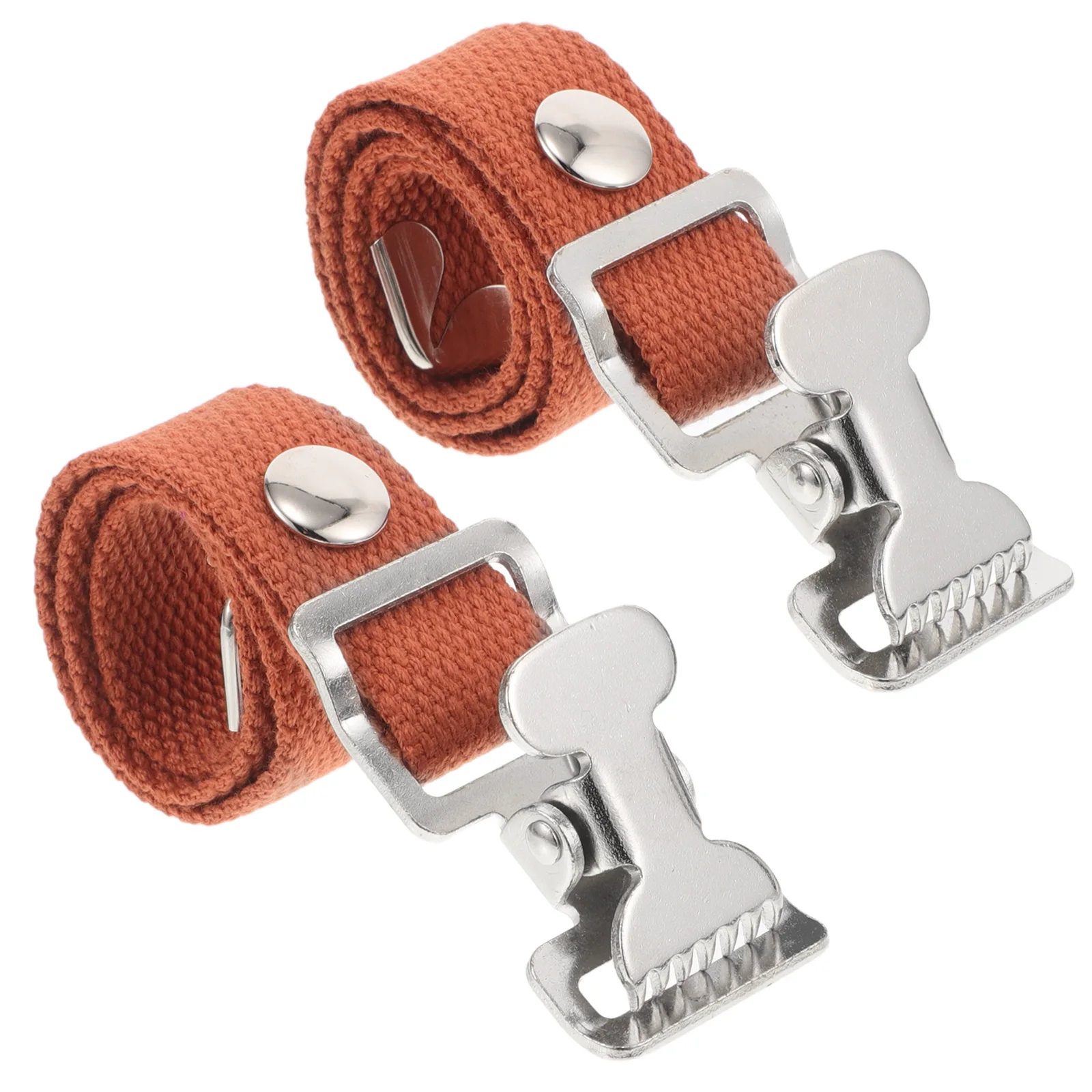 

2Pcs Stilt Shoe Straps Durable Cloth Aluminum Fully Adjustable Buckle Clown Performance Indoor Renovation Leg Bands Drywall