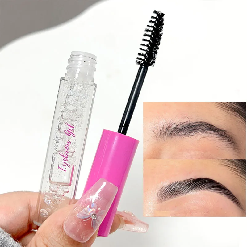 Transparent Brow Styling Gel Wax Makeup 3Colors Natural Liquid Dyeing Eyebrow Cream Set Waterproof LastingEyebrow Mascara Tint