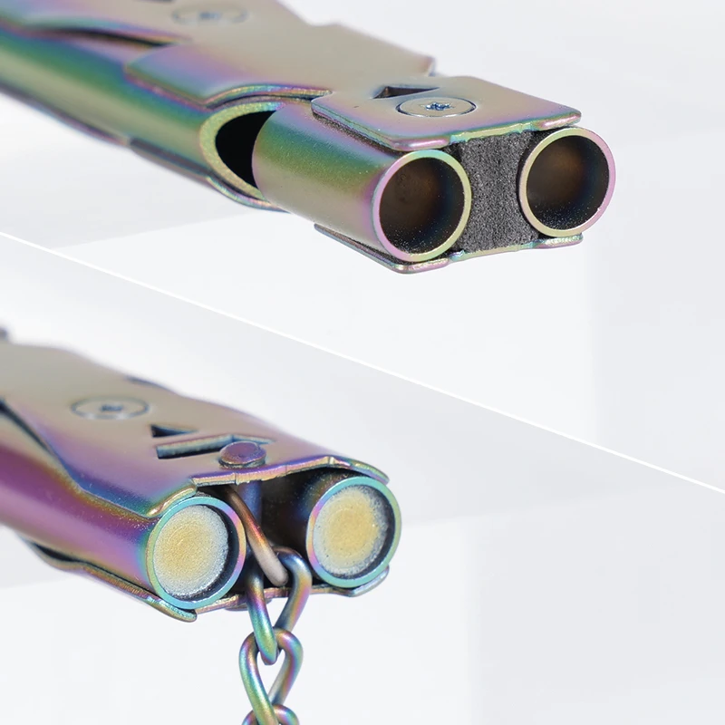 صفارة تدريب الطيور بالموجات فوق الصوتية من الفولاذ المقاوم للصدأ أداة تدريب الطيور العودة إلى عش لمستلزمات تدريب الطيور والببغاء