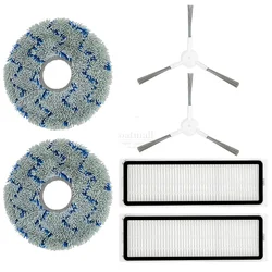 Compatible with Xiaomi Robot Vacuum X20 Plus Accessories Vacuum Cleaner Spare Parts Replacement Kit Brush Filter Mop Pads