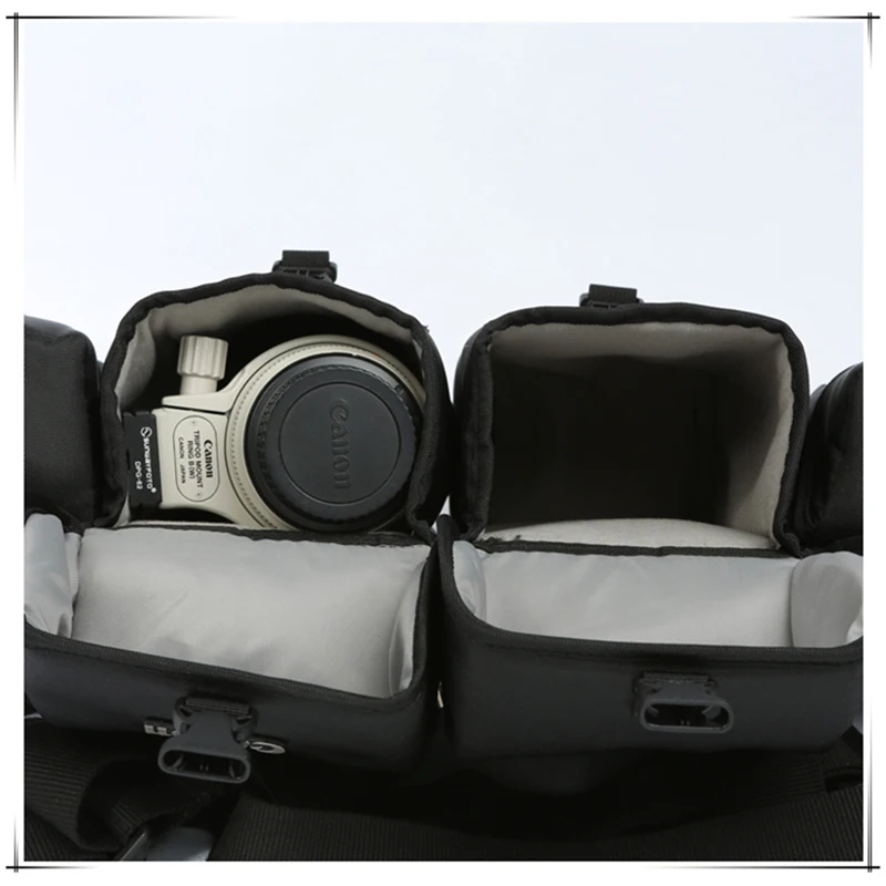 Professional Photography Camera Bag Cross SLR Photo Bag Lens Waist Bags Digital Outdoor Mountain Climbing Capture Vest