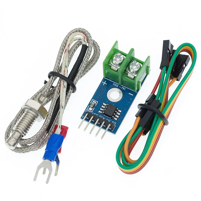 MAX6675 K-type Thermocouple Module Temperature Sensor Module Serial Thermocouple Analog To Digital Converter 1/2~20/50Pcs