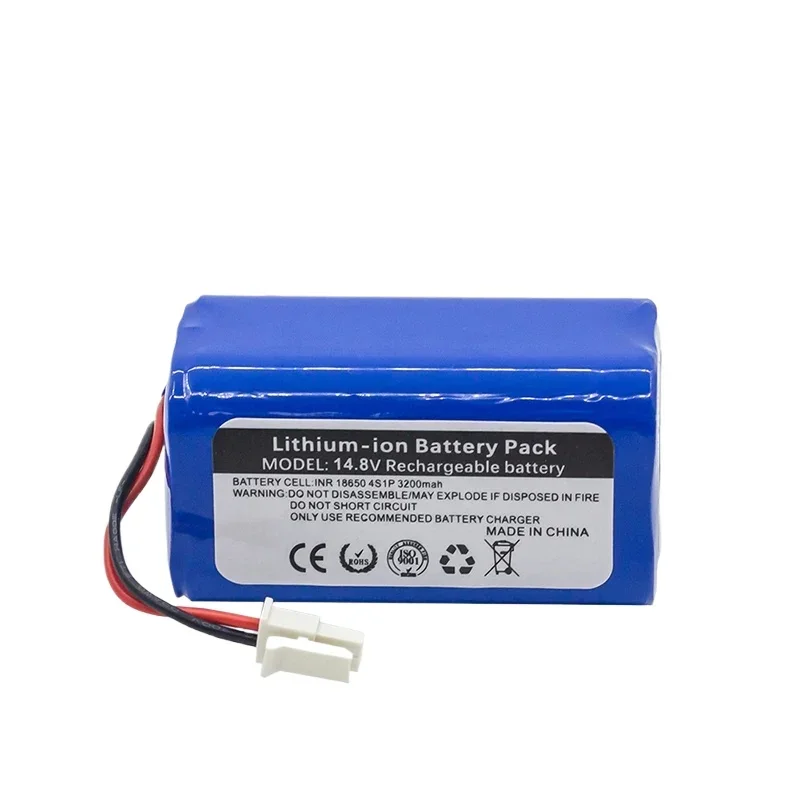 18650 akumulator litowy wielokrotnego ładowania 14,8 V 2600 mah do robota zamiatającego Polaris akumulator do ładowania akcesoria do odkurzaczy