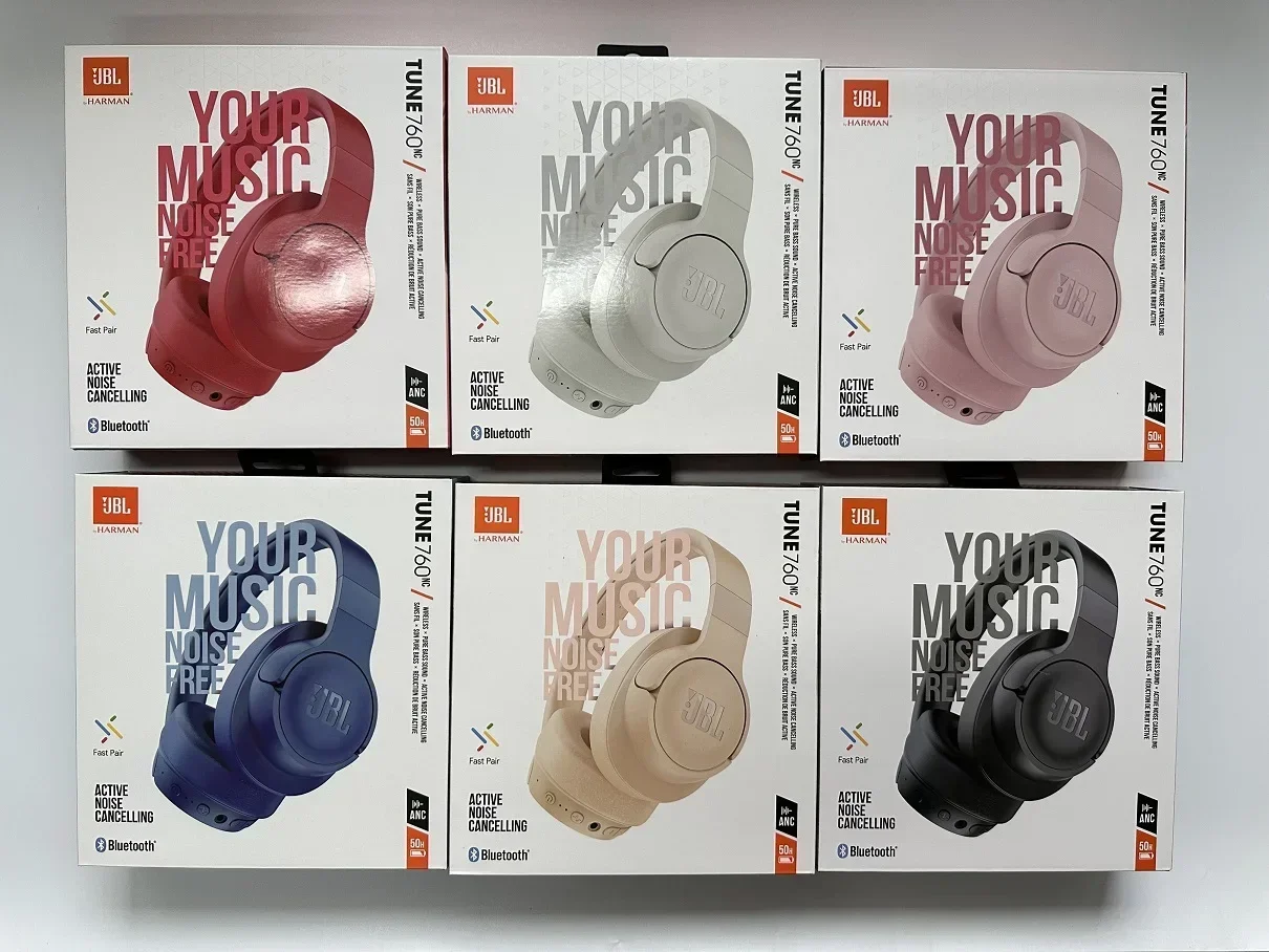 JBL Tune 760NC Беспроводные Bluetooth-наушники Музыкальные спортивные