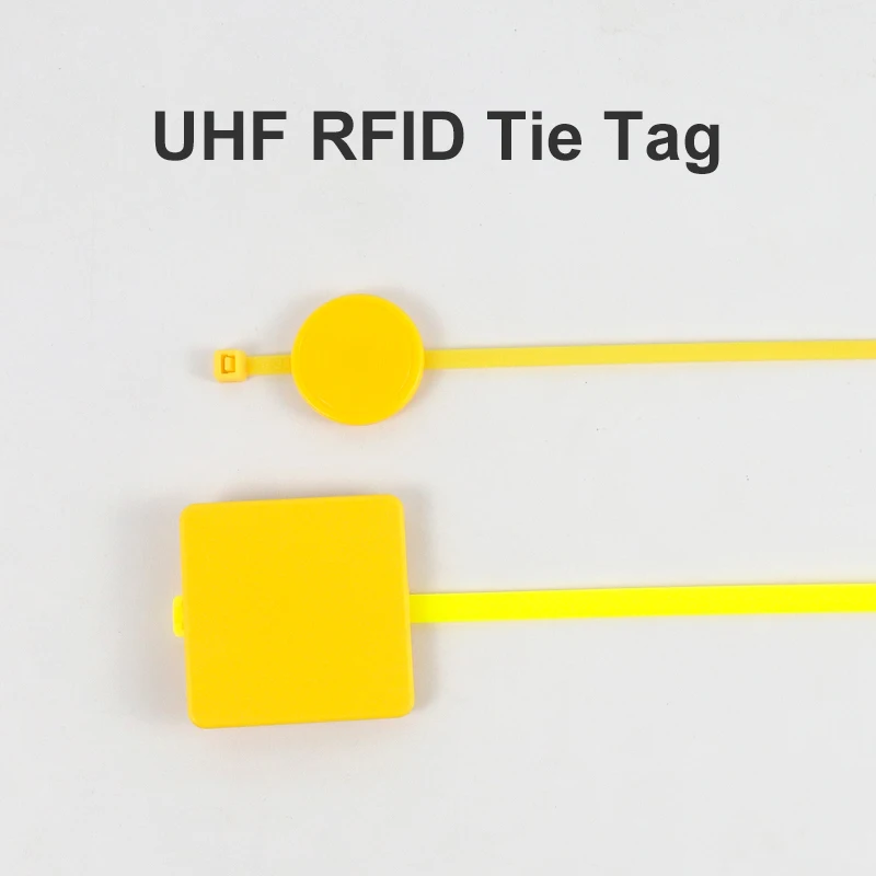 UHF RFID Plastic  Cable Seal Zip Tie Tags Reusable