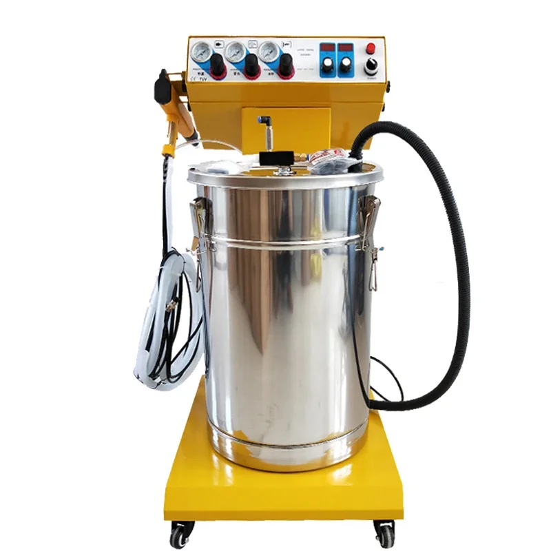 

Intelligent Portable Powder Paint Experiment System Electrostatic Powder Coating Machine with Electrostatic Coating Test Gun