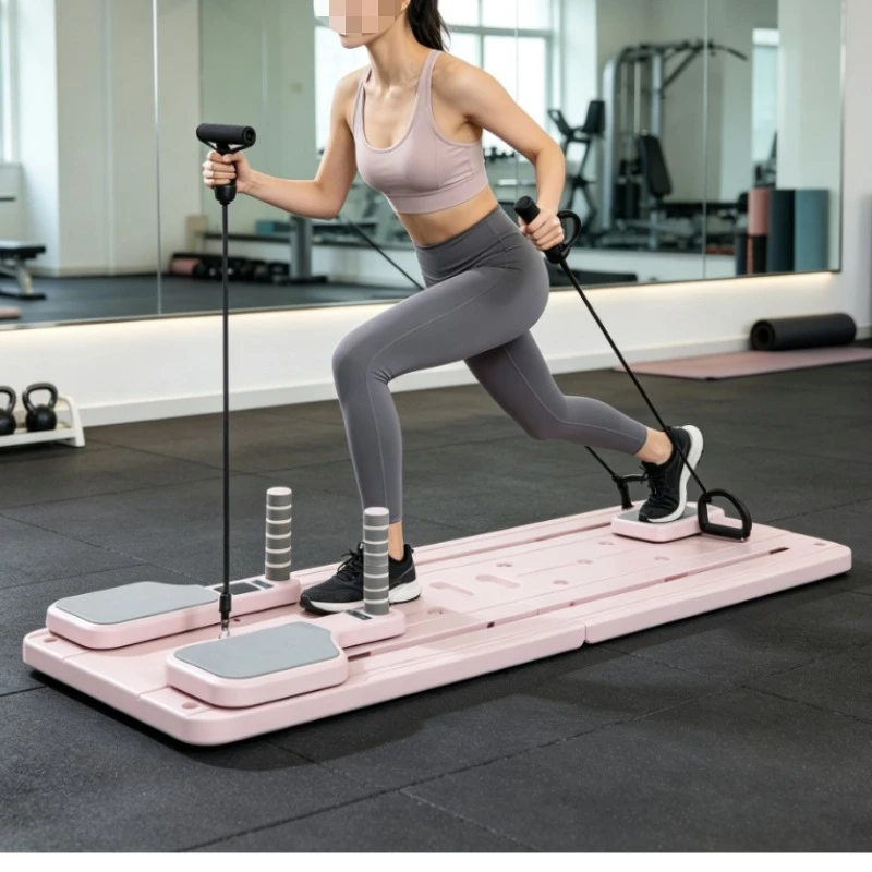 Multi-functional Adjustable Fitness Board Home Abdominal Trainer Crunch Equipment Yoga Core Training Plate For Muscle Strength
