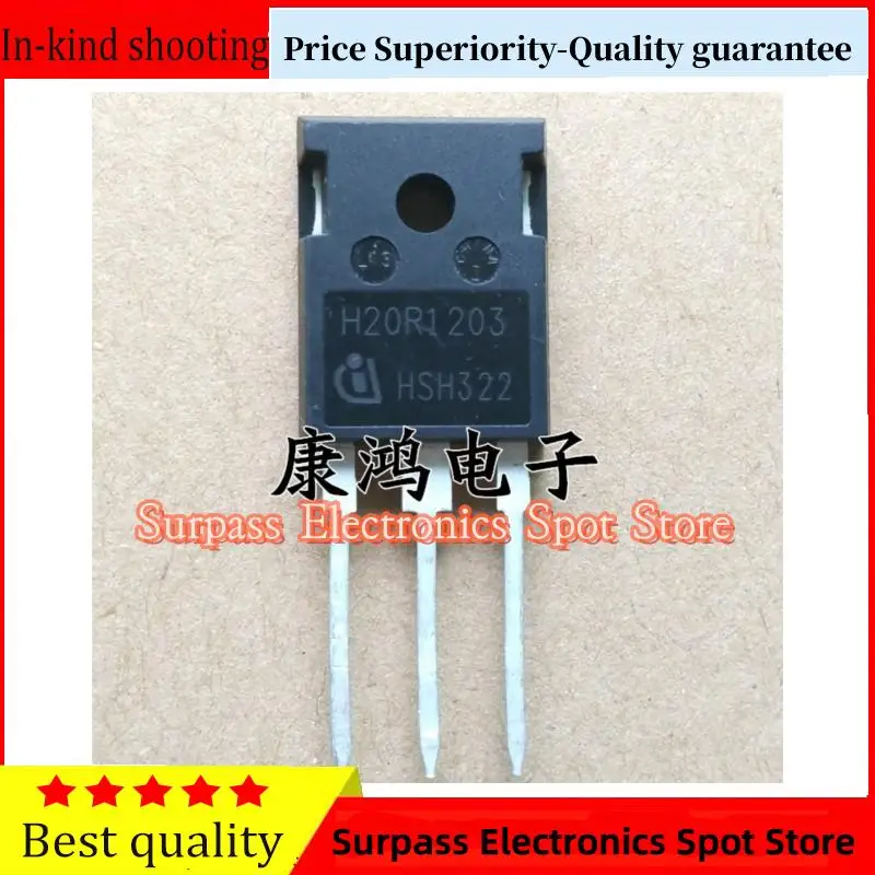 

10PCS-100PCS H20R1203 20R1203 TO-247 IGBT 20A/1200V Price Superiority-Quality guarantee