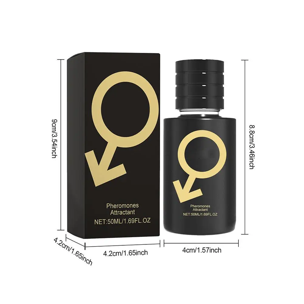 50ml mężczyźni urocze perfumy długotrwały lekki zapach dezodorant do ciała przyciągający kobiety utrzymuj świeżość seksowne randki perfumy w sprayu