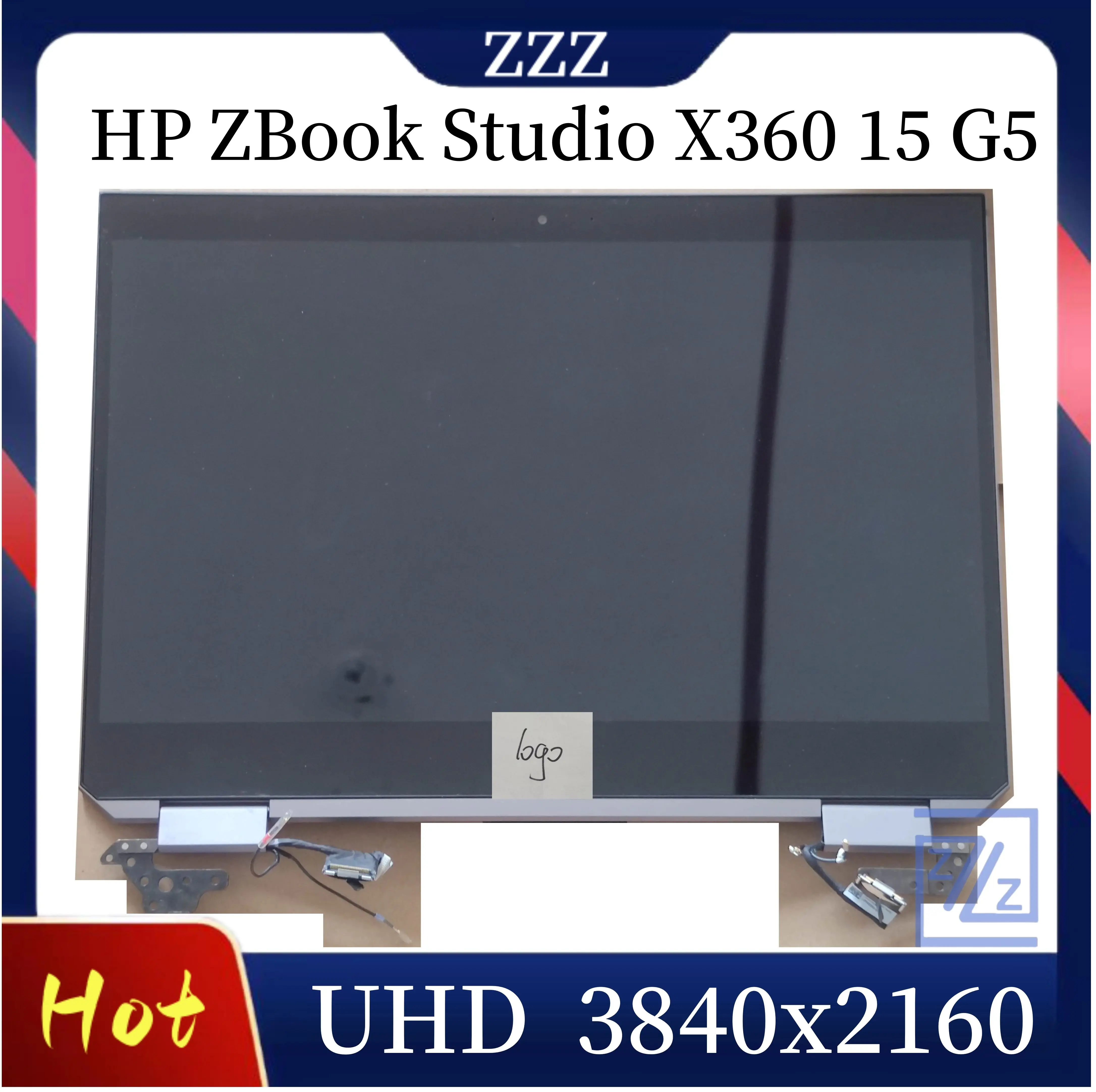 15.6 Inch for HP Zbook 15 G5 LCD Touch Screen Display Complete Assembly Upper Part 4K UHD 3840x2160 L28706-001