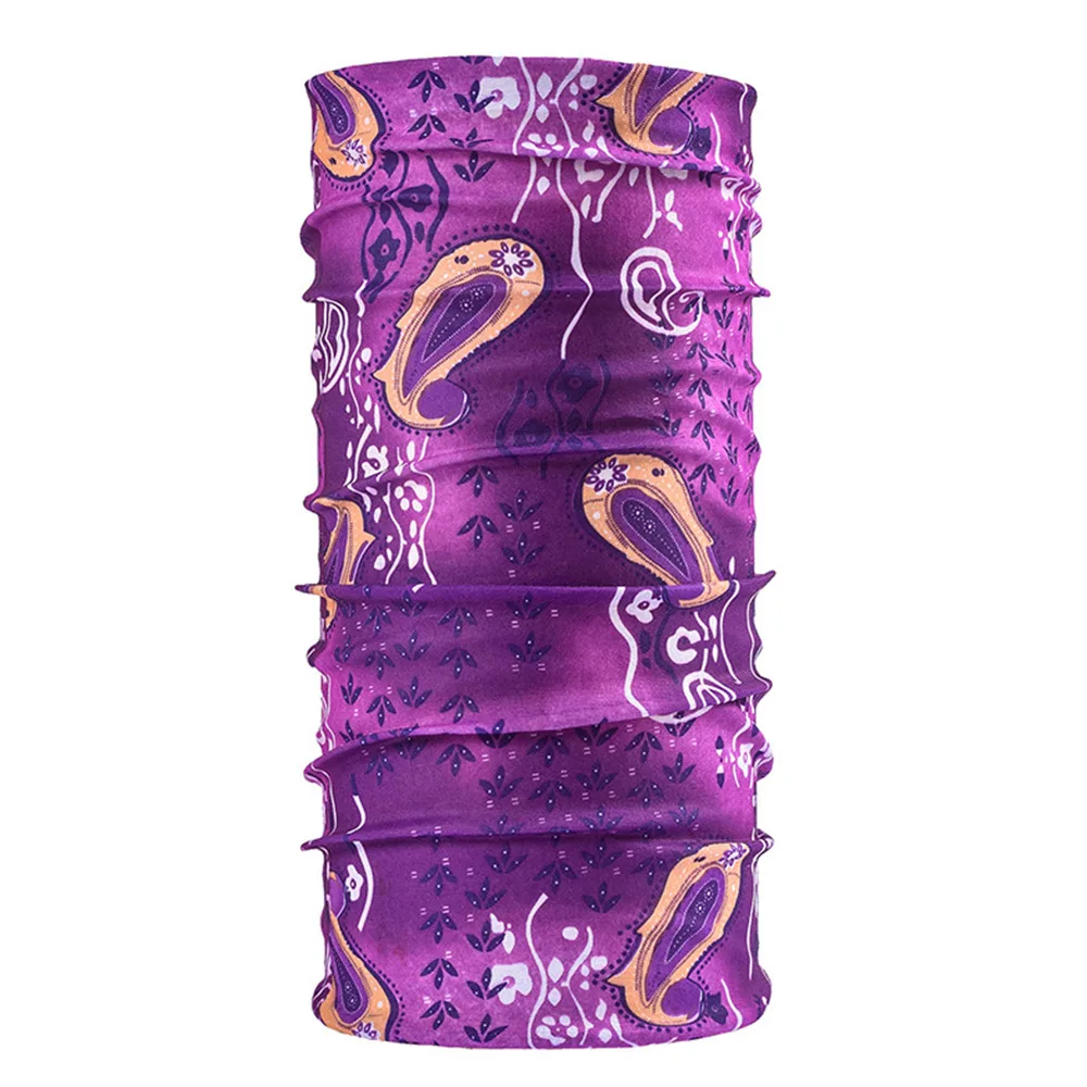 Anti-UV Mask Riding Mask Neck Sun Protection Motorcycle Turban Sport Headwear Hats Multicolors Printed Scarf