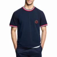 CHCH-Camiseta informal de alta calidad para hombre, camisetas de manga corta con cuello redondo, Camiseta básica de moda Mal