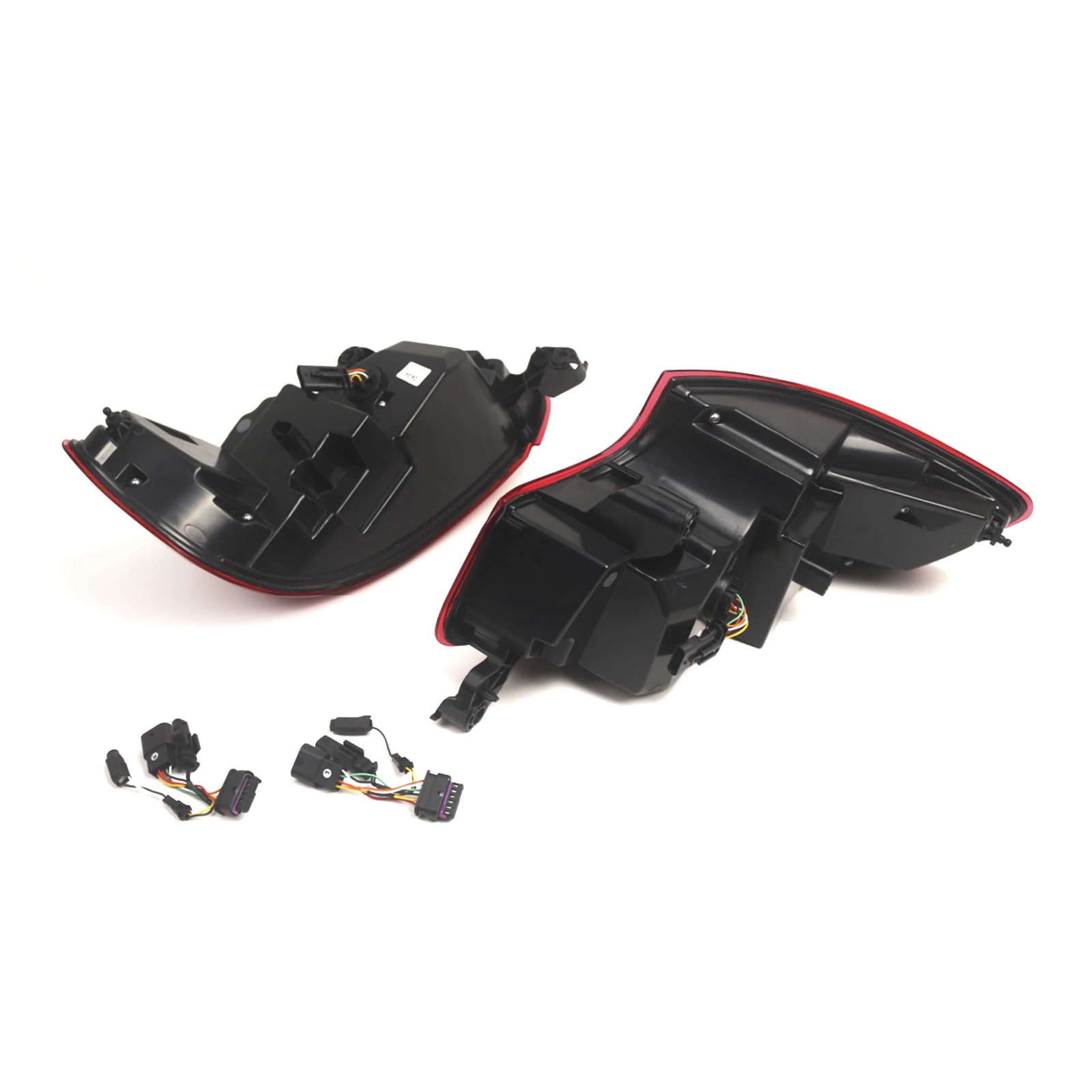L & R الأحمر LED أضواء خلفية مجموعة مصابيح خلفية لسيارات BMW 2 Series F22 F23 F87 2014 2015 2016 2017 2018 2019 2020