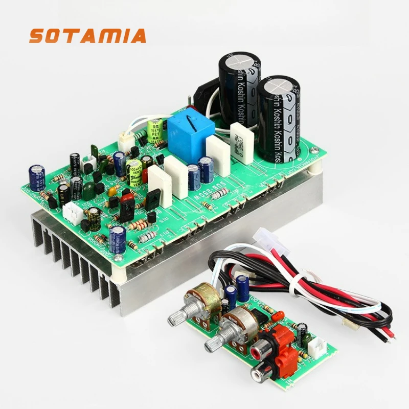 SOTAMIA SUB 250 واط مضخم الصوت مكبر كهربائي مجلس 41C نماذج أحادية منفصلة قبل المرحلة ضبط المزدوج AC22-26V مضخم الصوت مخصص