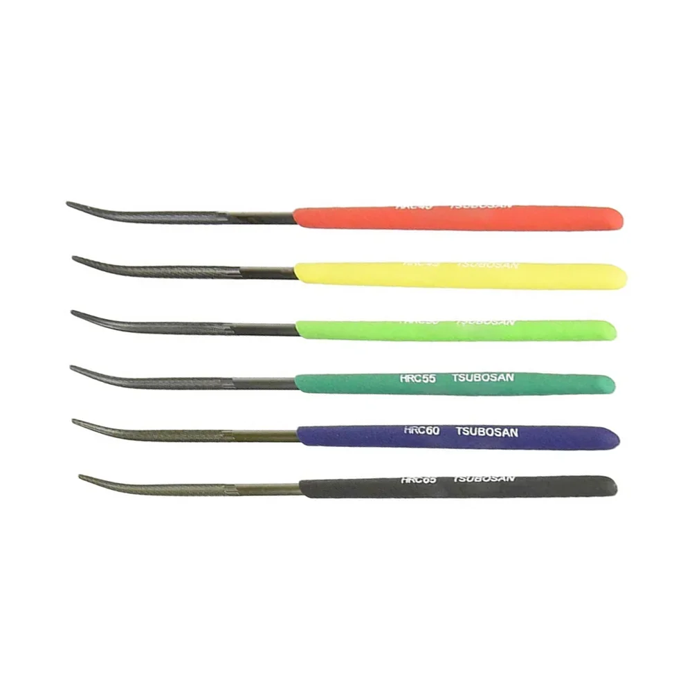 

HRC40-HRC65 6PCS Tools Hardness Tester Checker File HRC40-HRC65 Set tool black box /lot