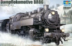 Trumpeter Assembled Model Kit 00217 BR86 Steam Train 1/35