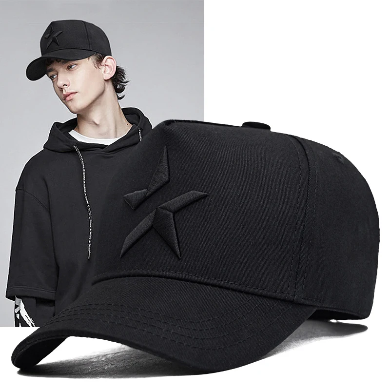 High top hat men embroidery baseball cap women new fall winter fashion joker leisure hat