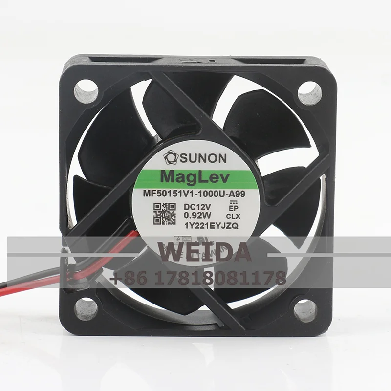 

Оригинальный Sunon 24 В 48 В постоянного тока 12 В 0,92 Вт AC EC 5015 50X50X15 мм 5 см шкаф преобразователя частоты 2-проводной MF50151V1-1000U-A99 охлаждающий вентилятор