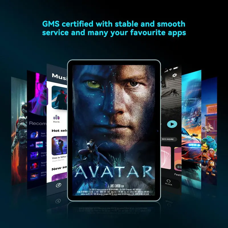 SVITOO Tablet 10.1" Screen 12GB 128GB Unisoc A75 8-Core 6000mah Battery Android 14 1280x800 IPS HD Touch Screen Global Version