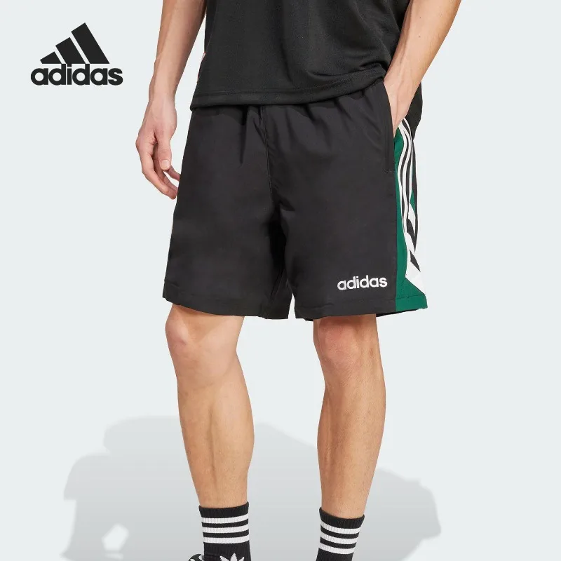 Pantalones Cortos Deportivos Casuales Holgados para Hombre Adidas Verano 2025 JX3077