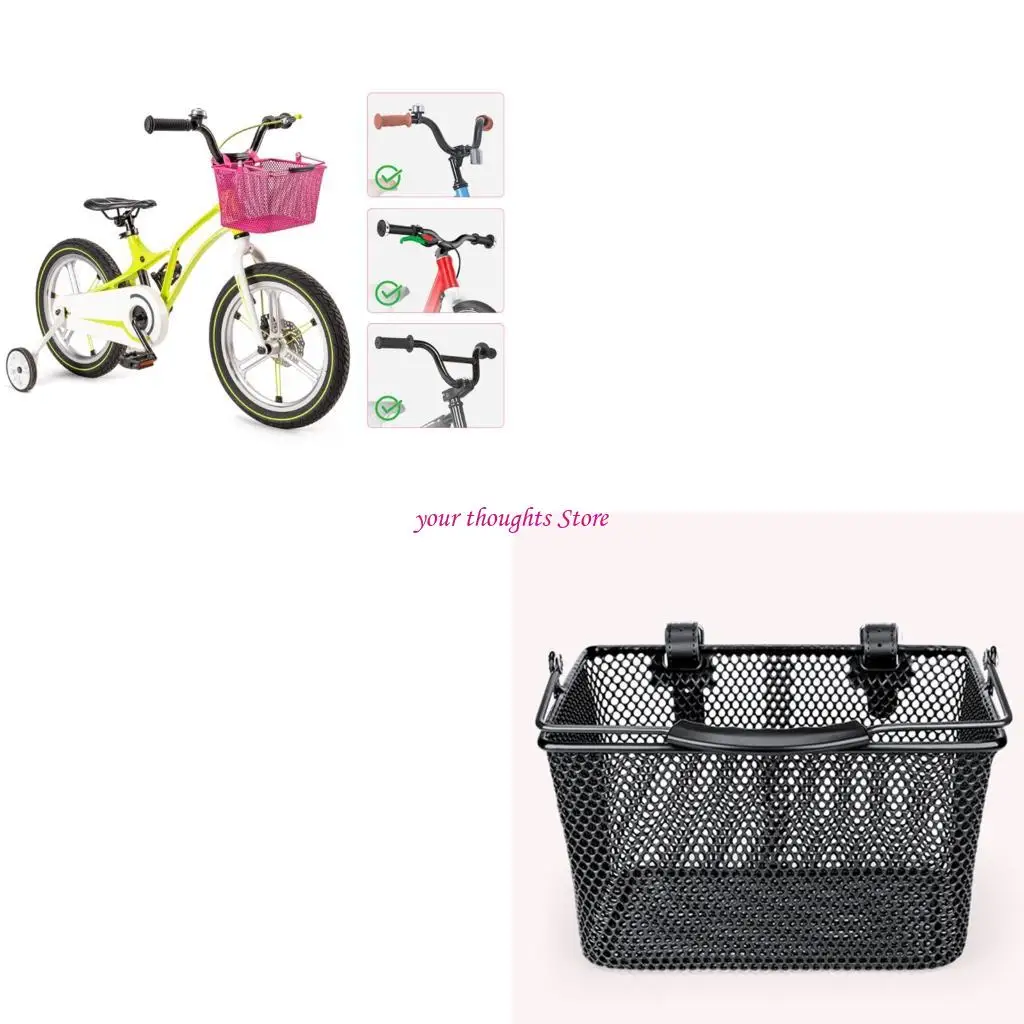 

Съемная металлическая корзина для корзины эргономичной ручки с хранением с атмосферой хранения для детских циклов 4xbb