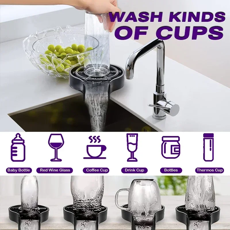 Water Bottle Bar Flasks Cup High Washer In Coffee Home Sink Accessories Automatic Pressure Fully Household Vacuum