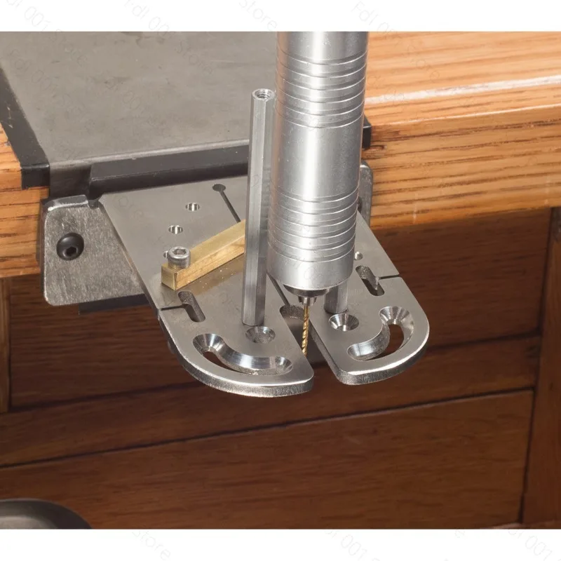 Stainless Steel Bench Pin with Dovetail Mount and Wooden Peg for Jewelry Workbench
