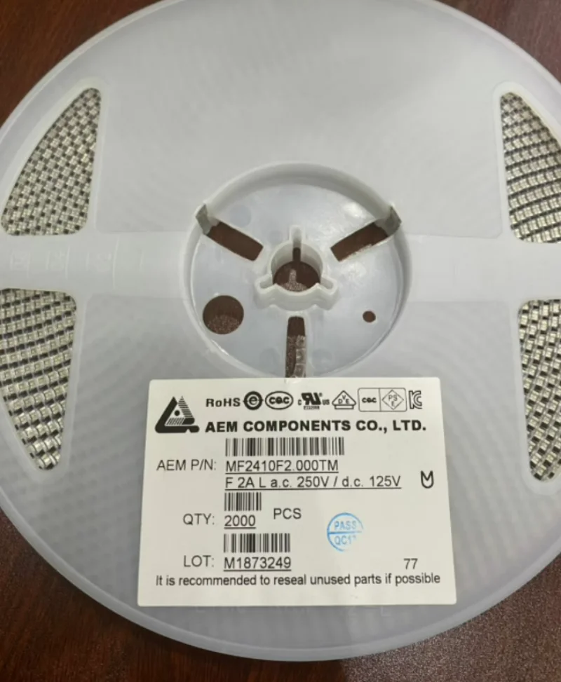 MF2410F2.000TM 2410 2A 250V  500 pcs