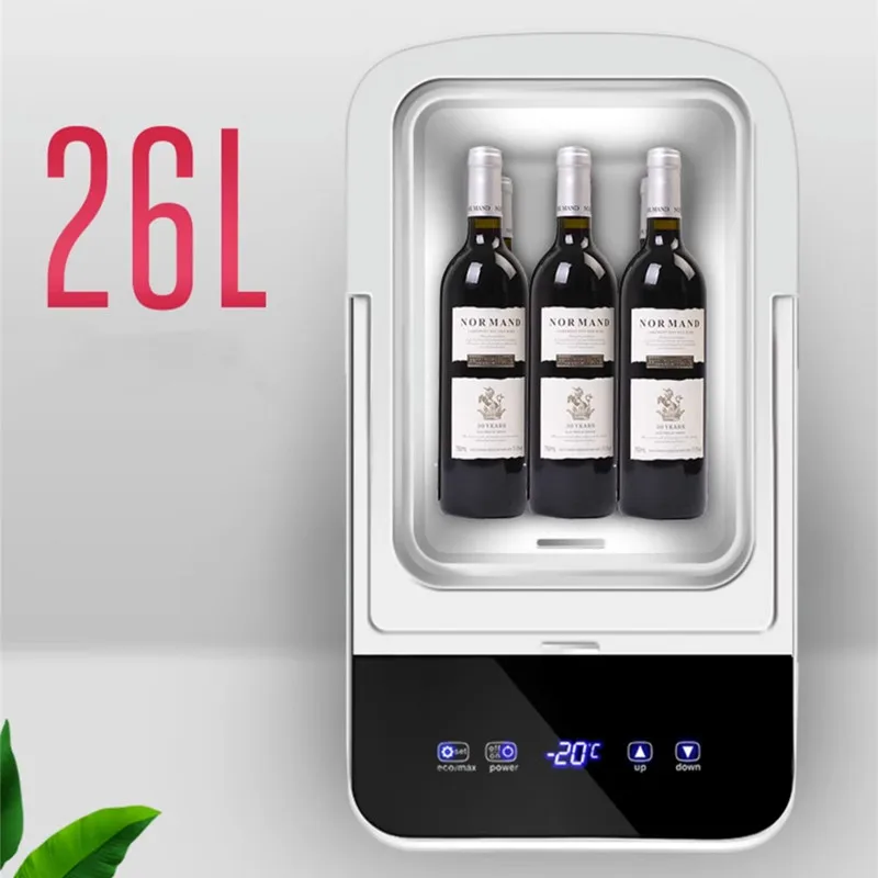 26L Small Mini Electric Truck With Refrigerator Compressor Can Be Used For Freezing And Refrigerating Both Home And Car