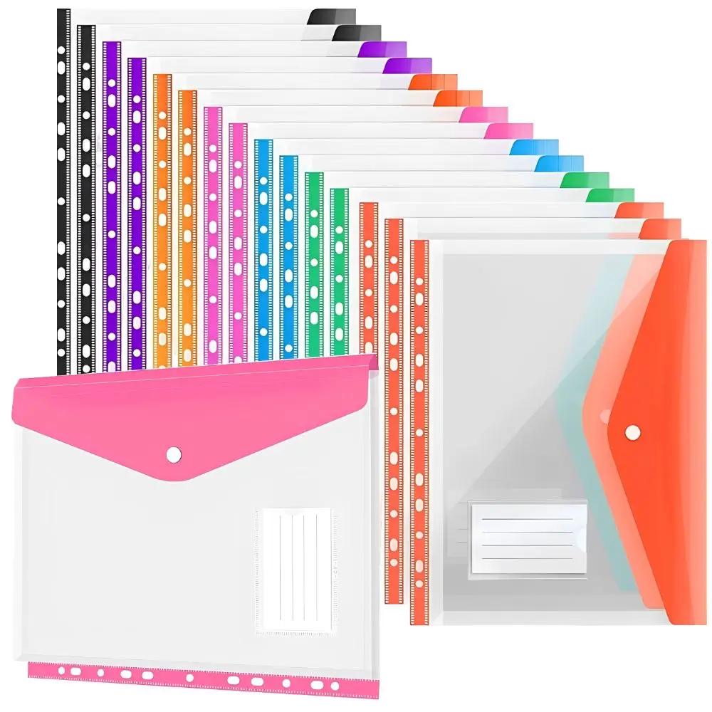 15-pecas-de-bolsas-plasticas-transparentes-a4-com-11-furos-em-cores-aleatorias-para-organizacao-de-documentos-escolares-de-escritorio-domesticos-e-de-viagem-ymy