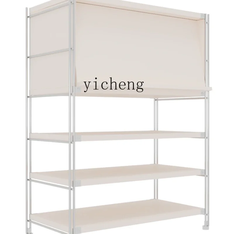 

ZZZXL Art Magazine Cabinet White Modern Storage Shelf Storage Cabinet Floor