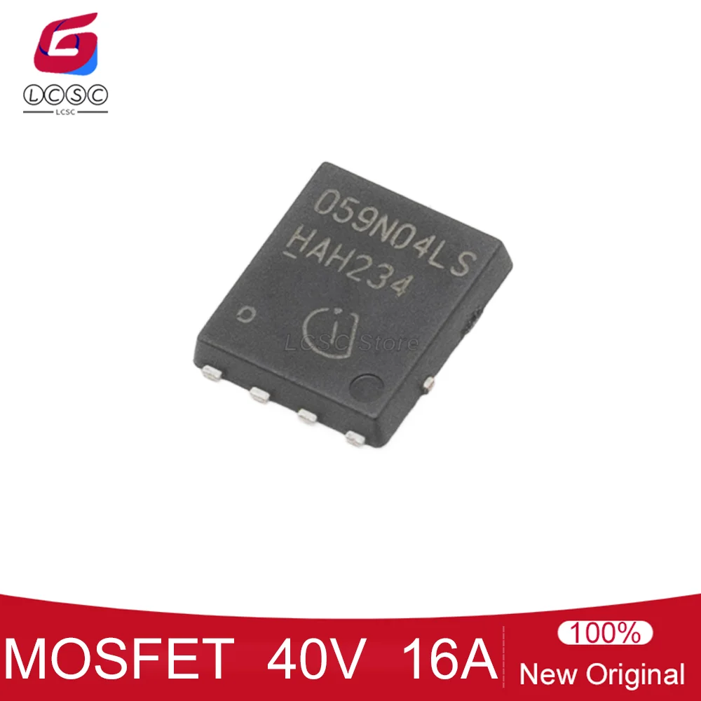 

10Pieces/Lot Original 059N04LS Power-MOSFET N-channel 40V 16A 2.5W TDSON-8-EP Transistor BSC059N04LSG