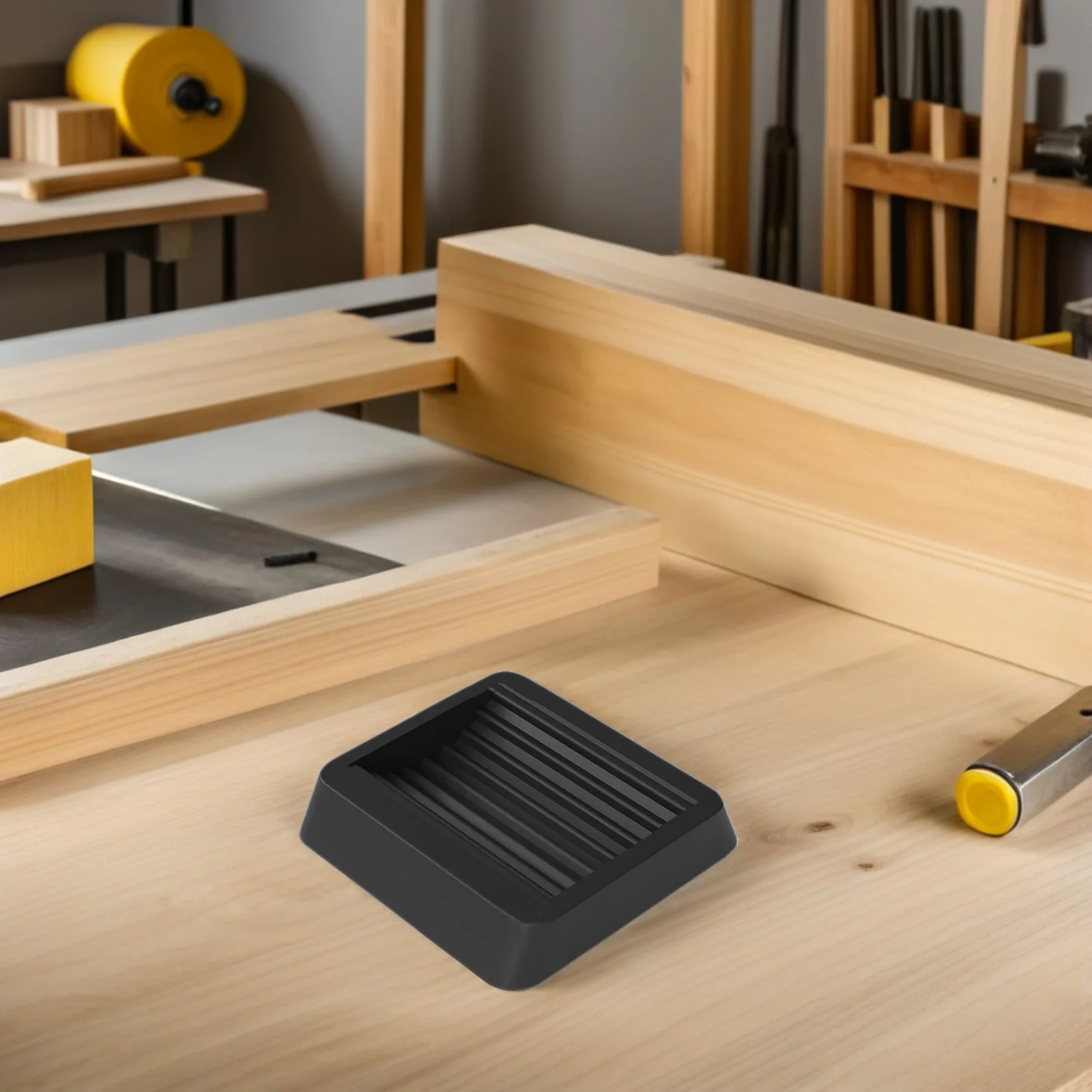 

5pcs Pad 50X64Mm Tpu Anti-Slip Chair Wheel Stopper Furniture Wheel Stopper Chair Leg Floor Protectors Home Office Use