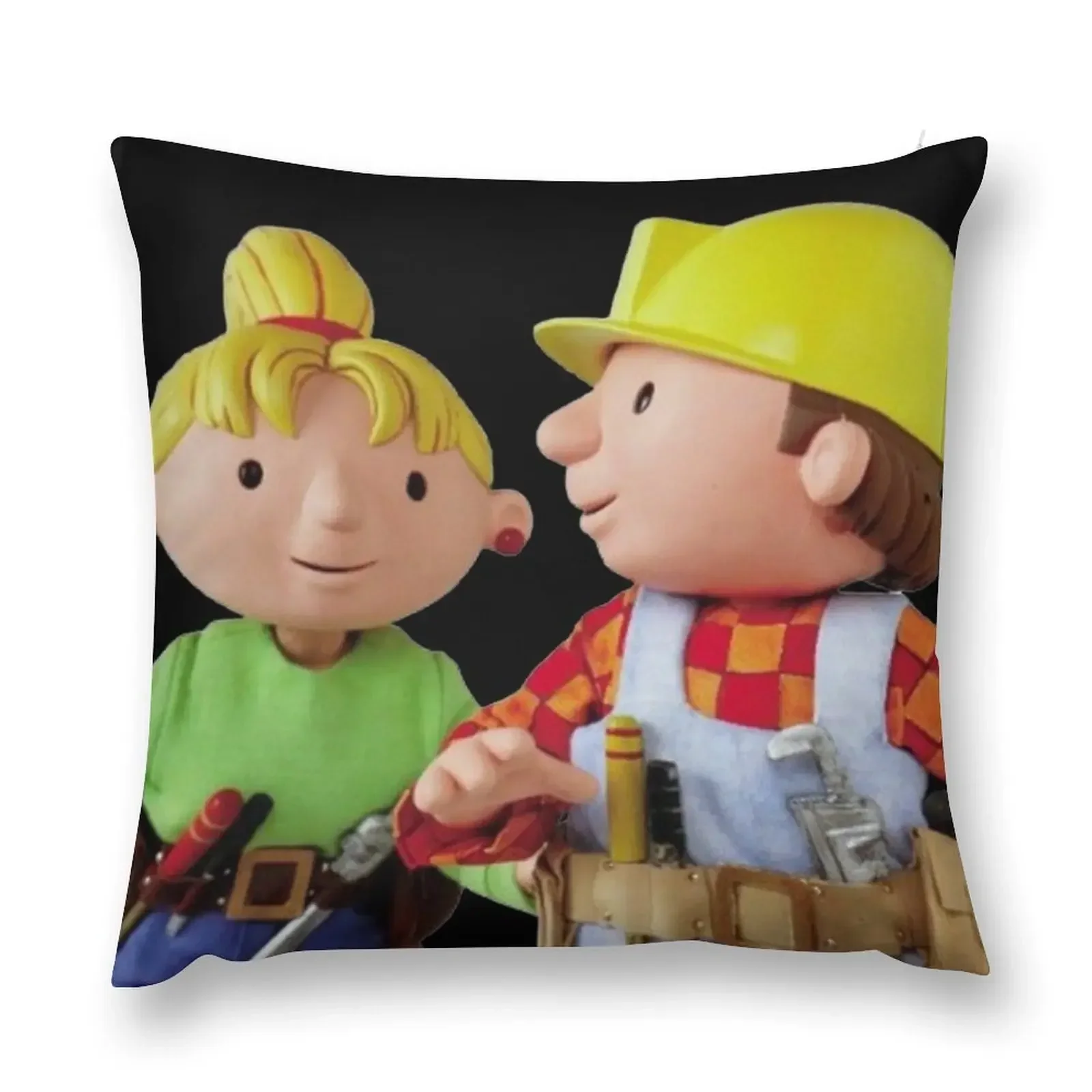 

Bob the builder Throw Pillow Sofa Cover Cushion Covers For Living Room pillow