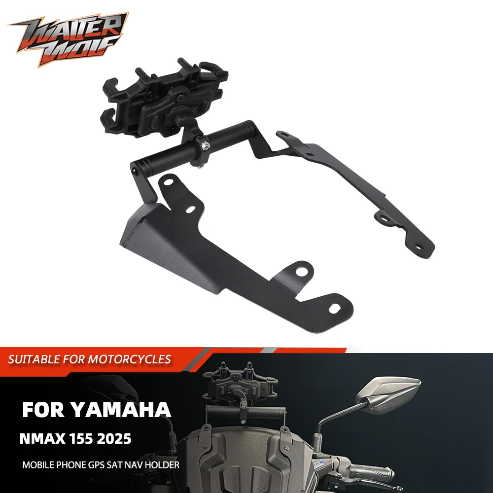 

Motorycle Mobile Phone GPS Navigation Handle Bar Extension Bracke Sat Nav Mounting Holder For Yamaha NMAX 155 NMAX155 N MAX155